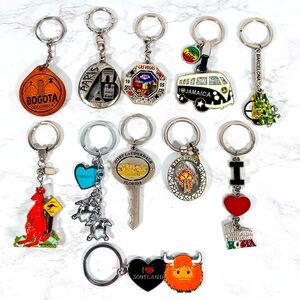 11 Souvenir Keychains